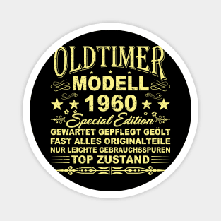 OLDTIMER MODELL BAUJAHR 1960 Magnet